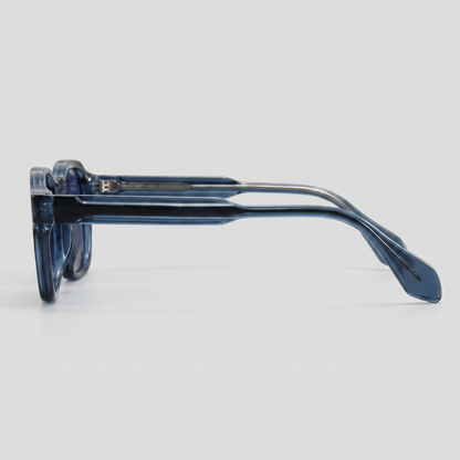Vintage Square Sunglasses | Men's Eyewear | UV400 Protection | Dark Lenses | Steven & Levon