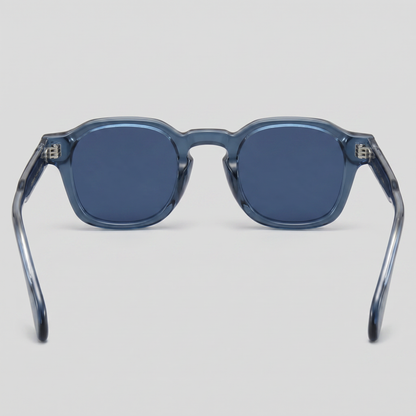 Vintage Square Sunglasses | Men's Eyewear | UV400 Protection | Dark Lenses | Steven & Levon