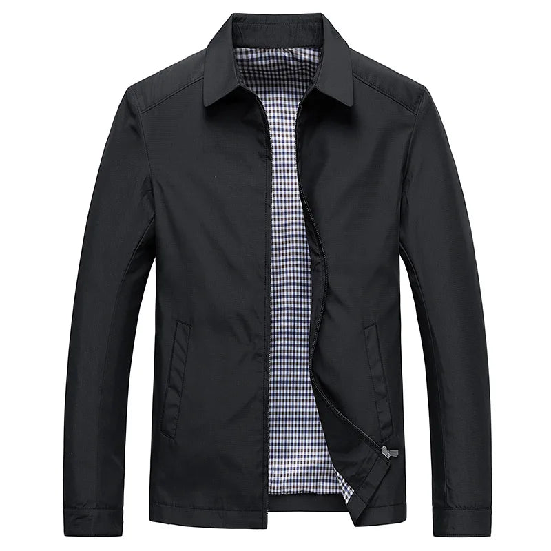 Classic Versatile Winter Jacket Coat | Men | Polyester | Warm Everyday Outerwear | Steven & Levon