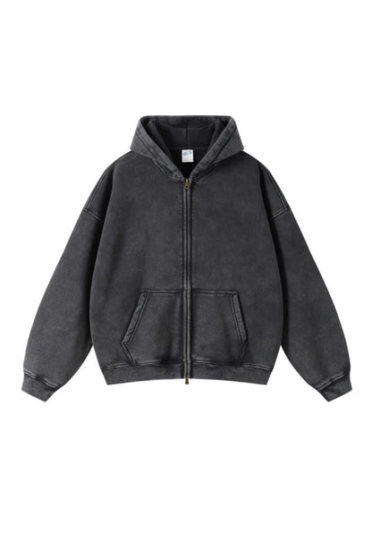 Mens Zipped Hoodie | Men's Zip-Up Hoodie | Men | Cotton Blend | Steven & Levon