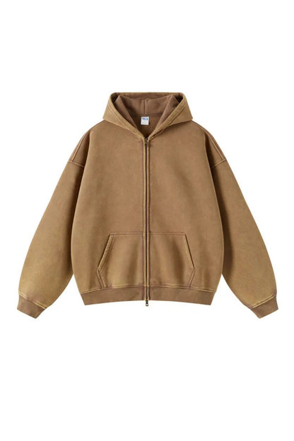 Mens Zipped Hoodie | Men's Zip-Up Hoodie | Men | Cotton Blend | Steven & Levon