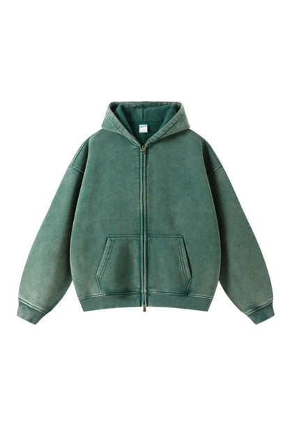 Mens Zipped Hoodie | Men's Zip-Up Hoodie | Men | Cotton Blend | Steven & Levon