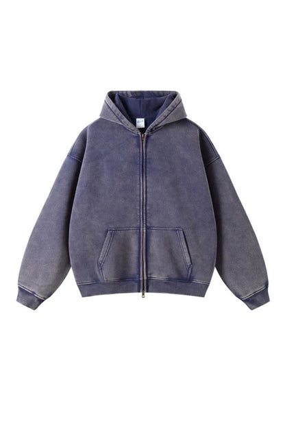 Mens Zipped Hoodie | Men's Zip-Up Hoodie | Men | Cotton Blend | Steven & Levon