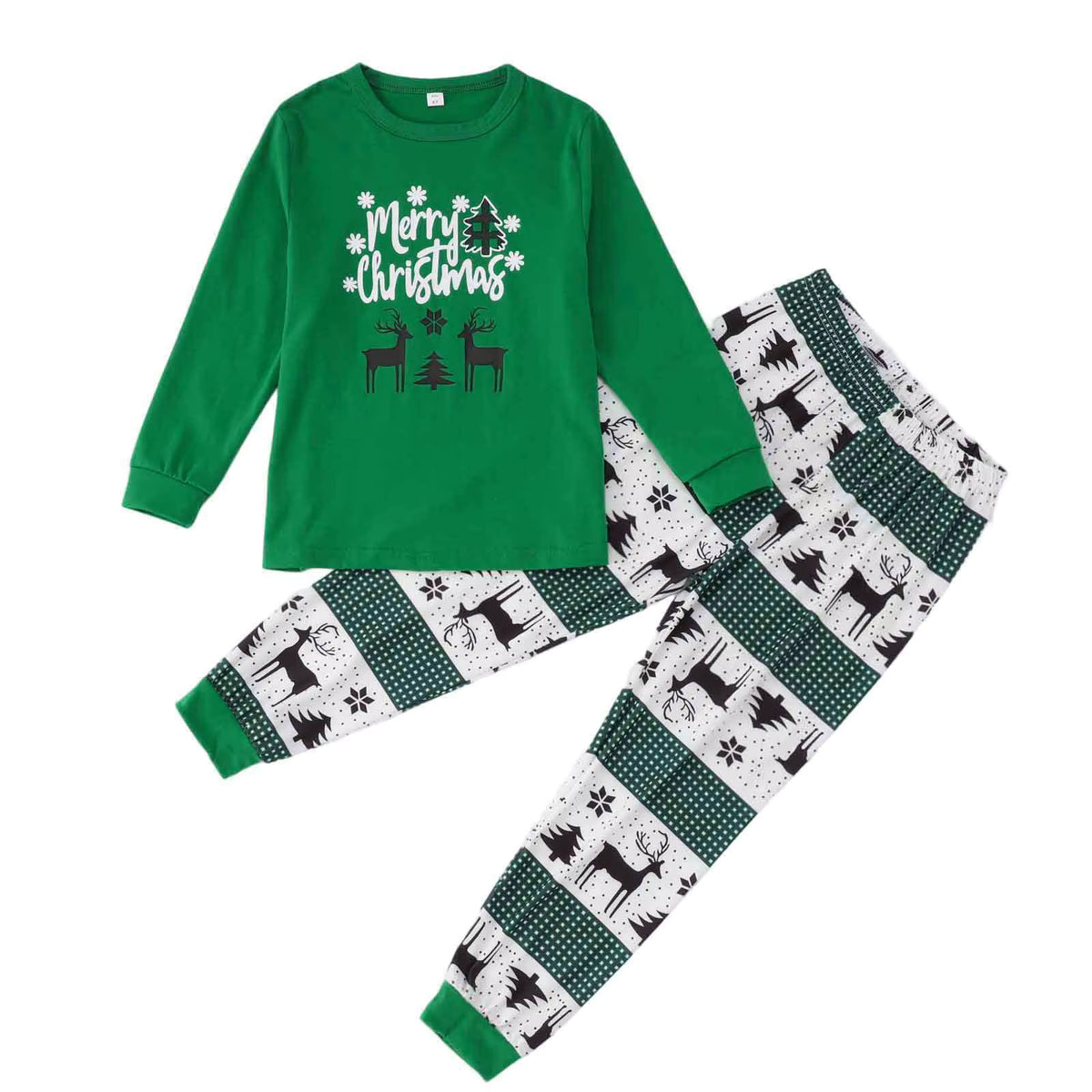 Elk Print Matching Sleepwear | Family Christmas Pajamas Set | Steven & Levon