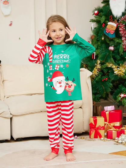 Christmas Print Sleepwear | Cotton Blend Family Pajamas Set with Pet Sizes | Steven & Levon