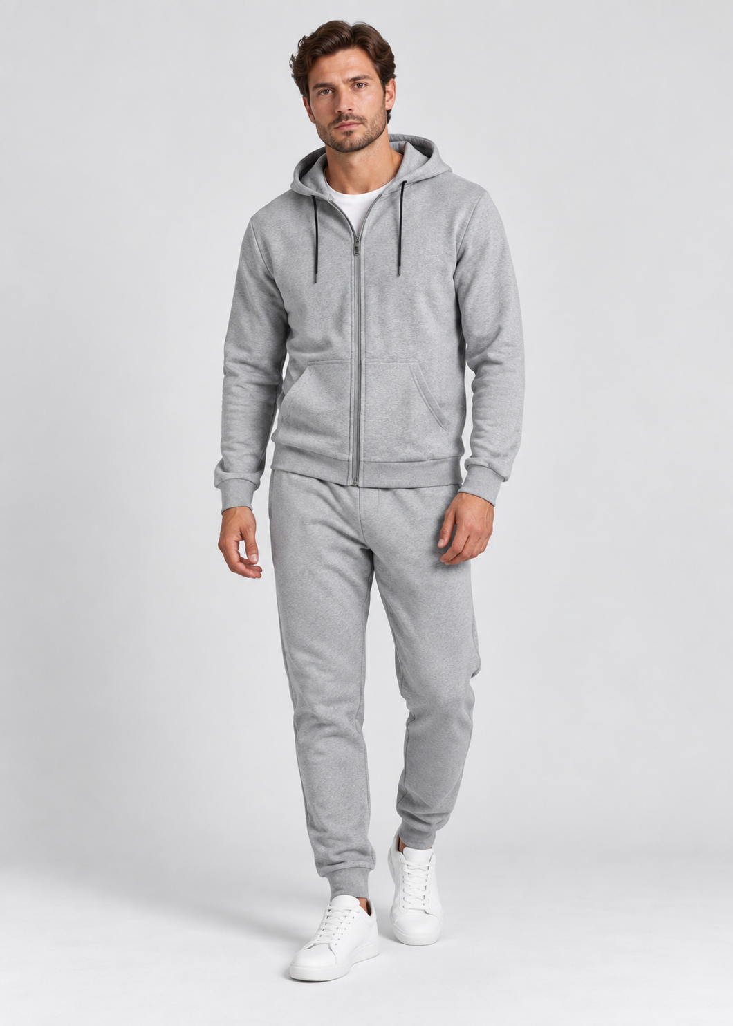 Breathable Hoodie | Long Sleeve Casual Jogger Two Piece Set | Men's Tracksuit | Steven & Levon