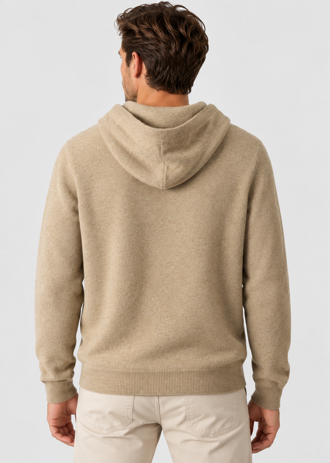 Men's Wool Hoodie | Warm Pullover Jumper | Casual Everyday Wear | Steven & Levon