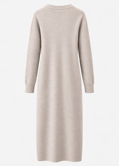 Women's Knitted Jumper Dress |  Wool Long Sleeve Winter | Steven & Levon