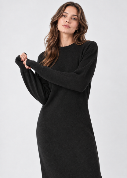 Women's Knitted Jumper Dress |  Wool Long Sleeve Winter | Steven & Levon