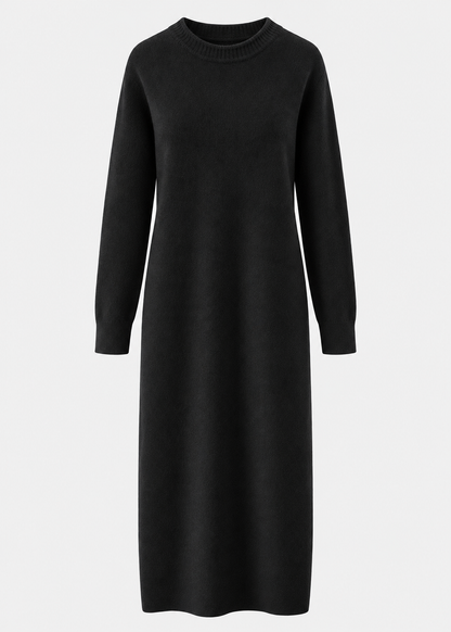 Women's Knitted Jumper Dress |  Wool Long Sleeve Winter | Steven & Levon