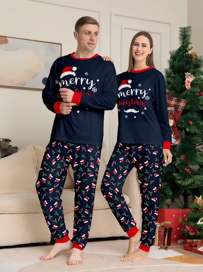 2-Piece Matching Festive Loungewear | Family Christmas Pajamas Set | Steven & Levon