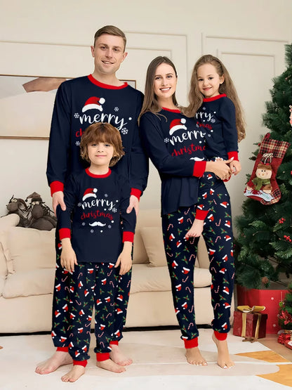 2-Piece Matching Festive Loungewear | Family Christmas Pajamas Set | Steven & Levon