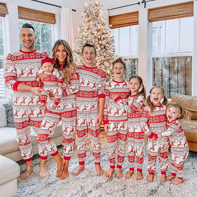 Christmas Pajama Set Soft Breathable Fabric | Family | 2 Piece | Steven & Levon