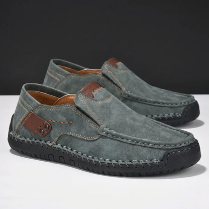Moccavo - Slip-On Flat Moccasin Loafer  Effortless Slip-On