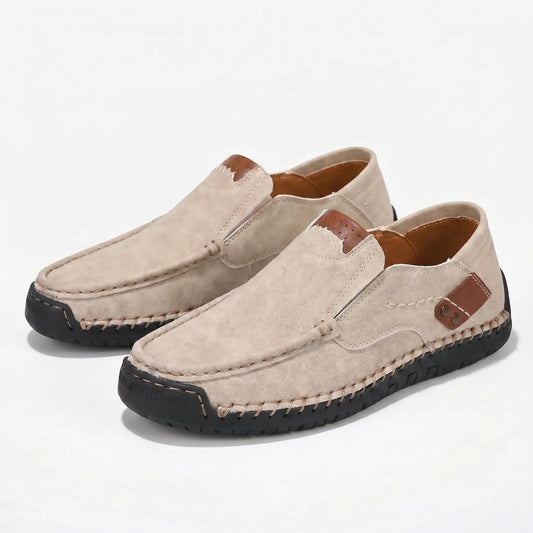 Moccavo - Slip-On Flat Moccasin Loafer  Effortless Slip-On
