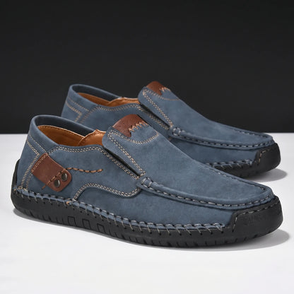 Moccavo - Slip-On Flat Moccasin Loafer  Effortless Slip-On