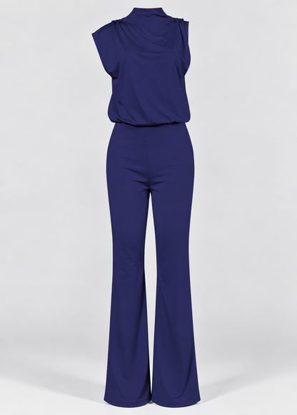 Sleeveless Open Back Jumpsuit | Women | Contemporary Style | Elegant Fit | Party & Evening Wear | Steven & Levon