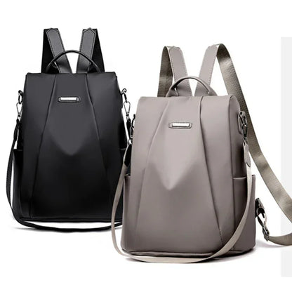 Women's Waterproof Backpack | Lightweight Nylon | Large Capacity | Anti Theft Travel Bag | Steven & Levon