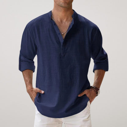 Men's Long Sleeve Button Shirt | Men | Relaxed Fit | Casual Button-Up | Steven & Levon