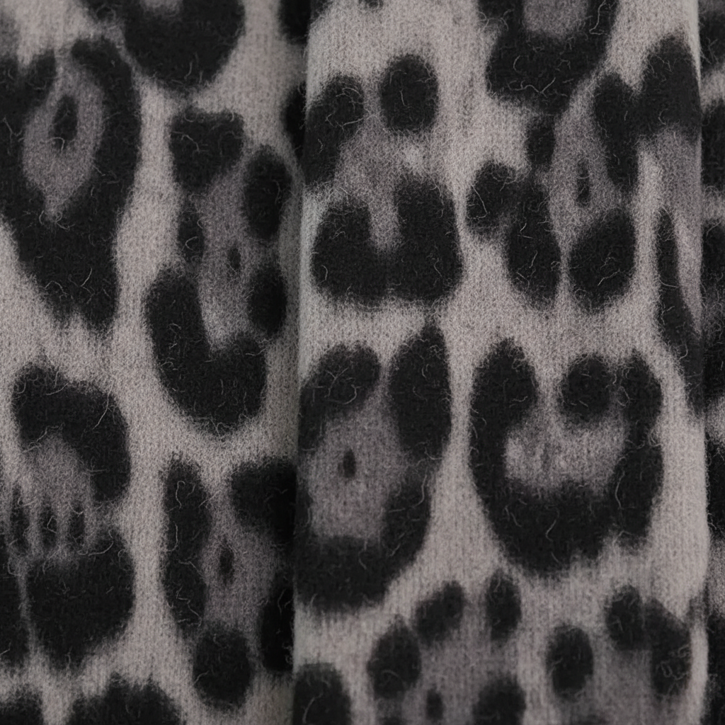 Leopard Tassel Scarf | Women | Faux Cashmere | Warm Soft Shawl Wrap | Animal Print Winter Accessory | Steven & Levon