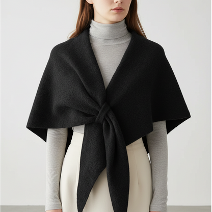 Triangle Winter Scarf | Women | Soft Wool-Like Fabric | Cozy Warm Wrap | Cold Weather Accessory | Steven & Levon