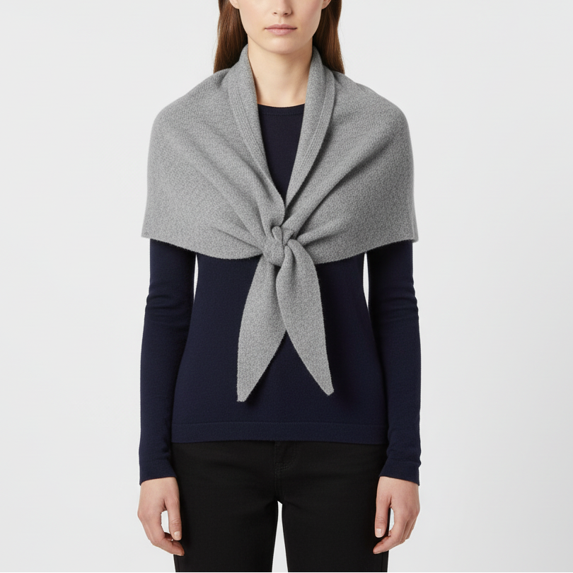 Triangle Winter Scarf | Women | Soft Wool-Like Fabric | Cozy Warm Wrap | Cold Weather Accessory | Steven & Levon