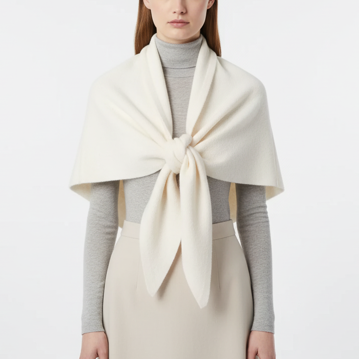 Triangle Winter Scarf | Women | Soft Wool-Like Fabric | Cozy Warm Wrap | Cold Weather Accessory | Steven & Levon