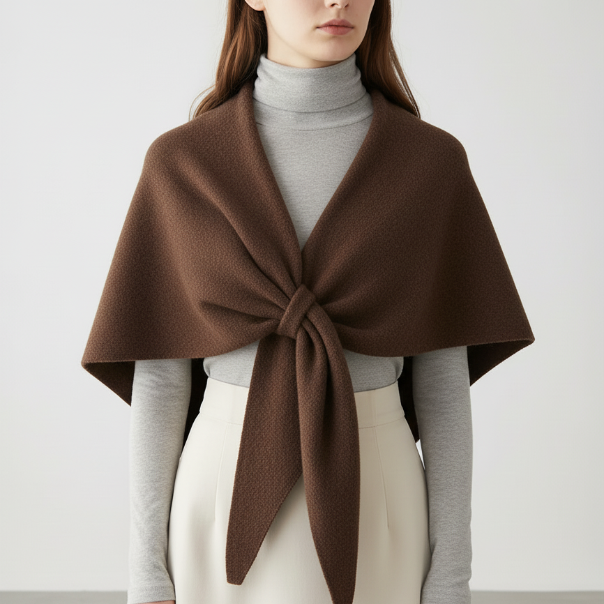 Triangle Winter Scarf | Women | Soft Wool-Like Fabric | Cozy Warm Wrap | Cold Weather Accessory | Steven & Levon