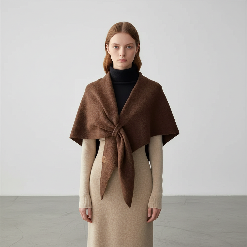 Triangle Winter Scarf | Women | Soft Wool-Like Fabric | Cozy Warm Wrap | Cold Weather Accessory | Steven & Levon