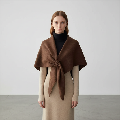 Triangle Winter Scarf | Women | Soft Wool-Like Fabric | Cozy Warm Wrap | Cold Weather Accessory | Steven & Levon