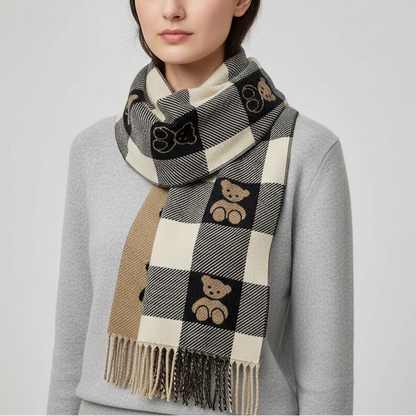 Long Winter Scarf | Women | Soft Pashmina | Warm Luxury Wrap | Cold Weather Accessory | Steven & Levon