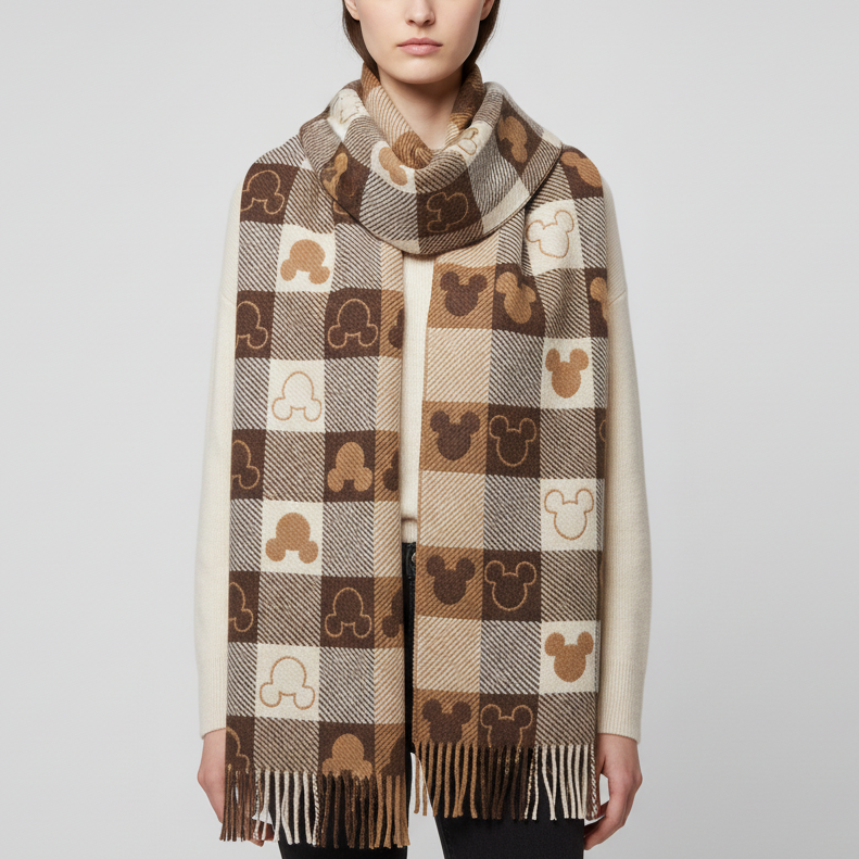 Long Winter Scarf | Women | Soft Pashmina | Warm Luxury Wrap | Cold Weather Accessory | Steven & Levon