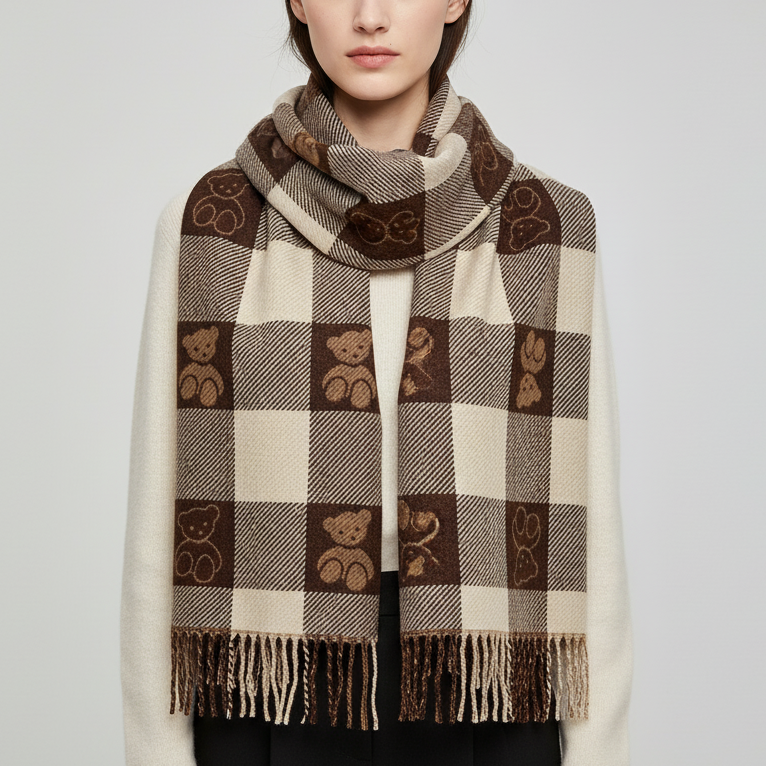 Long Winter Scarf | Women | Soft Pashmina | Warm Luxury Wrap | Cold Weather Accessory | Steven & Levon