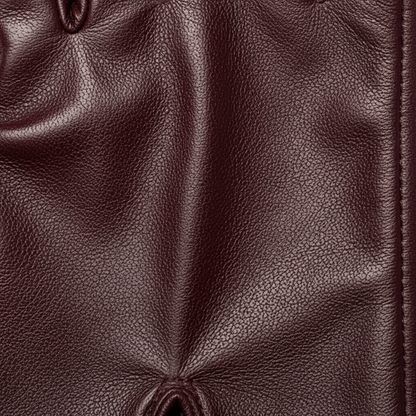 Long Leather Gloves | Women | Vegan Leather | Elegant Long Cuff | Winter Style | Steven & Levon