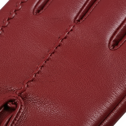 Vegan Leather Gloves | Women | Faux Leather | Warm Winter Gloves | Classic Style | Steven & Levon