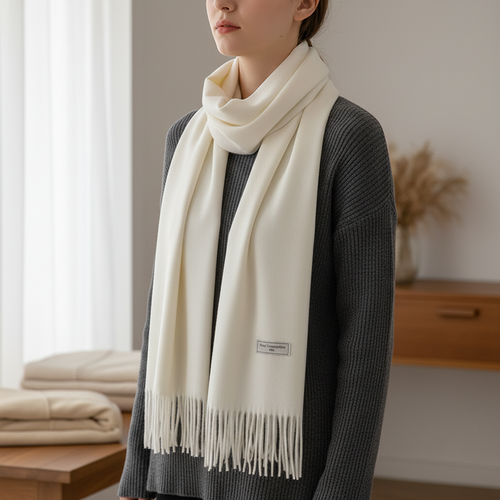 Women’s Winter Scarf | Soft Warm Fabric | Long Luxury Wrap | Elegant Cold Weather Accessory | Steven & Levon