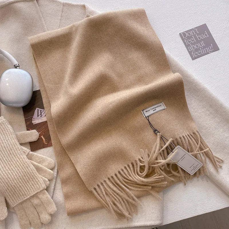 Women’s Winter Scarf | Soft Warm Fabric | Long Luxury Wrap | Elegant Cold Weather Accessory | Steven & Levon