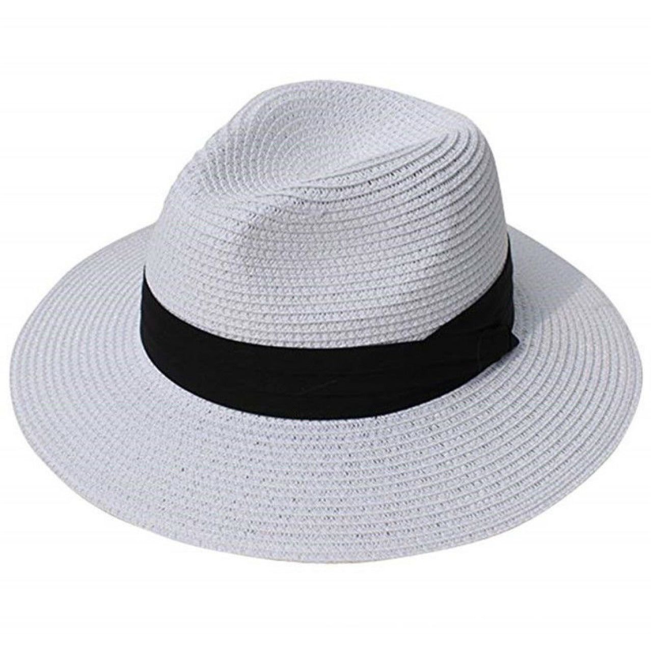 Panama Straw Hat | Unisex Sun Hat | Straw | UPF50+ UV Protection | Foldable Wide Brim Travel Hat | Steven & Levon