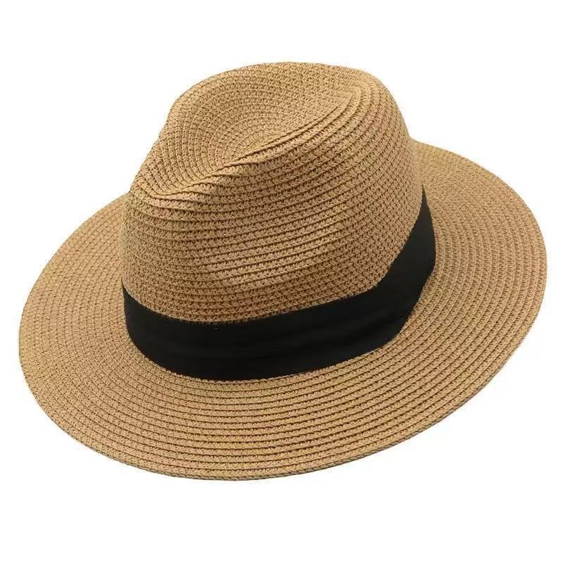 Panama Straw Hat | Unisex Sun Hat | Straw | UPF50+ UV Protection | Foldable Wide Brim Travel Hat | Steven & Levon