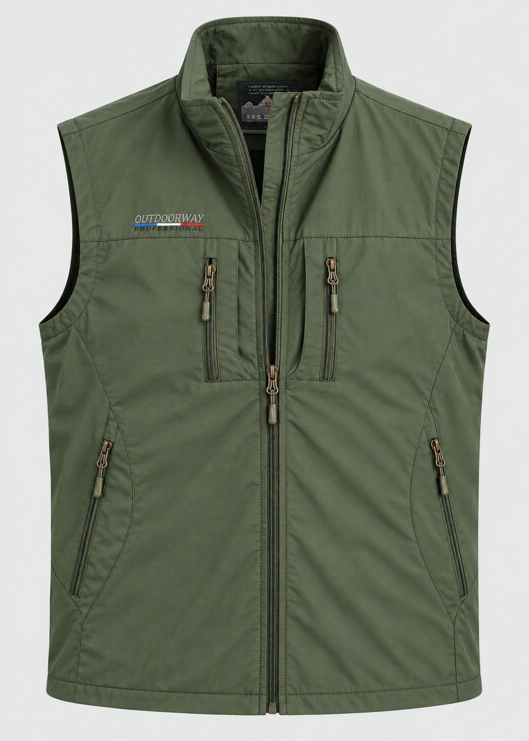 Men's Breathable Cargo Bodywarmer Vest | Utility Gilet | Multi-Pocket | Lightweight | Steven & Levon