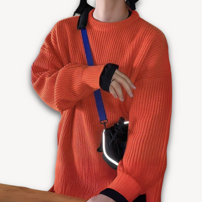 Oversized Knitted Jumper | Knit Pullover Sweater | Women | Soft Knit Fabric | Steven & Levon