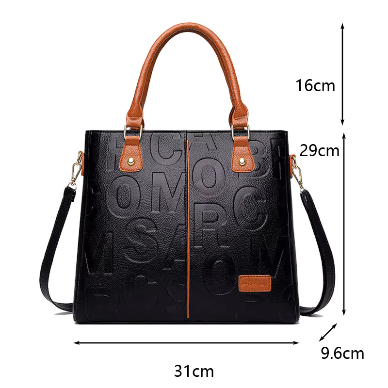 Women's Crossbody Bag | PU Leather | Large Capacity Adjustable Shoulder Bag | Steven & Levon