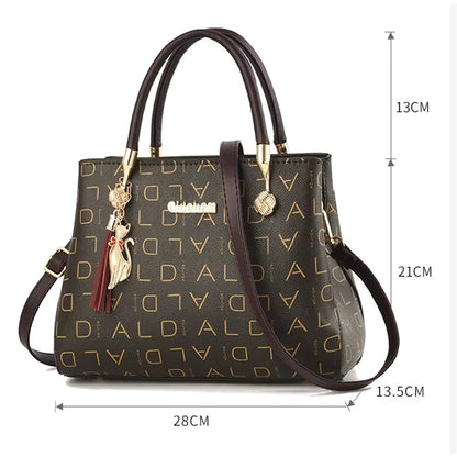 Women's Crossbody Bag | PU Leather | Large Capacity Adjustable Shoulder Bag | Steven & Levon