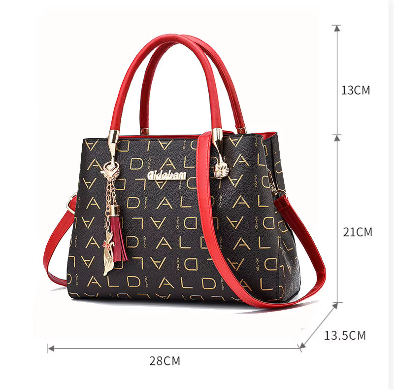 Women's Crossbody Bag | PU Leather | Large Capacity Adjustable Shoulder Bag | Steven & Levon
