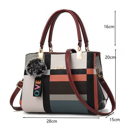 Women's Crossbody Bag | PU Leather | Large Capacity Adjustable Shoulder Bag | Steven & Levon