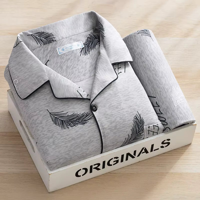 Plaid Sleepwear | Men's Pajama | Plus Size | Button-Down | Warm Winter Set | Steven & Levon