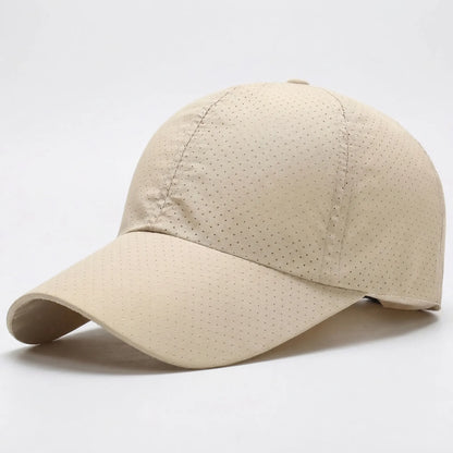 Peakven - Breathable Perforated Baseball Cap  Blocking Harsh Sun