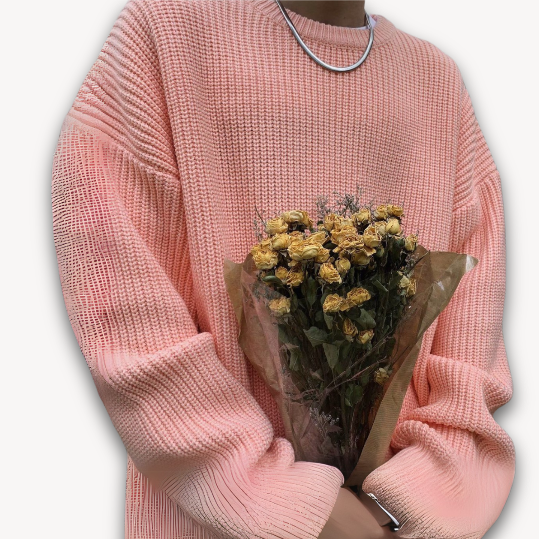 Oversized Knitted Jumper | Knit Pullover Sweater | Women | Soft Knit Fabric | Steven & Levon