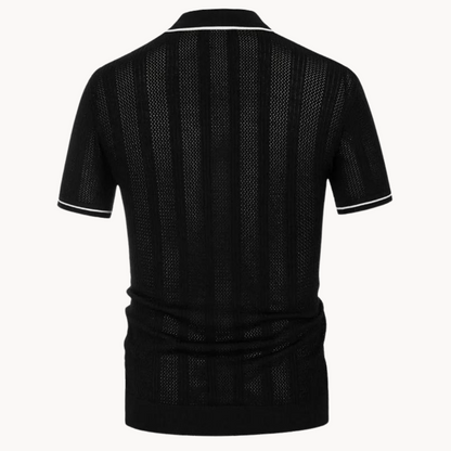 Men’s Short Sleeve Polo Shirt | Lightweight Comfortable Fit | Casual Summer Top | Breathable Fabric | Steven & Levon
