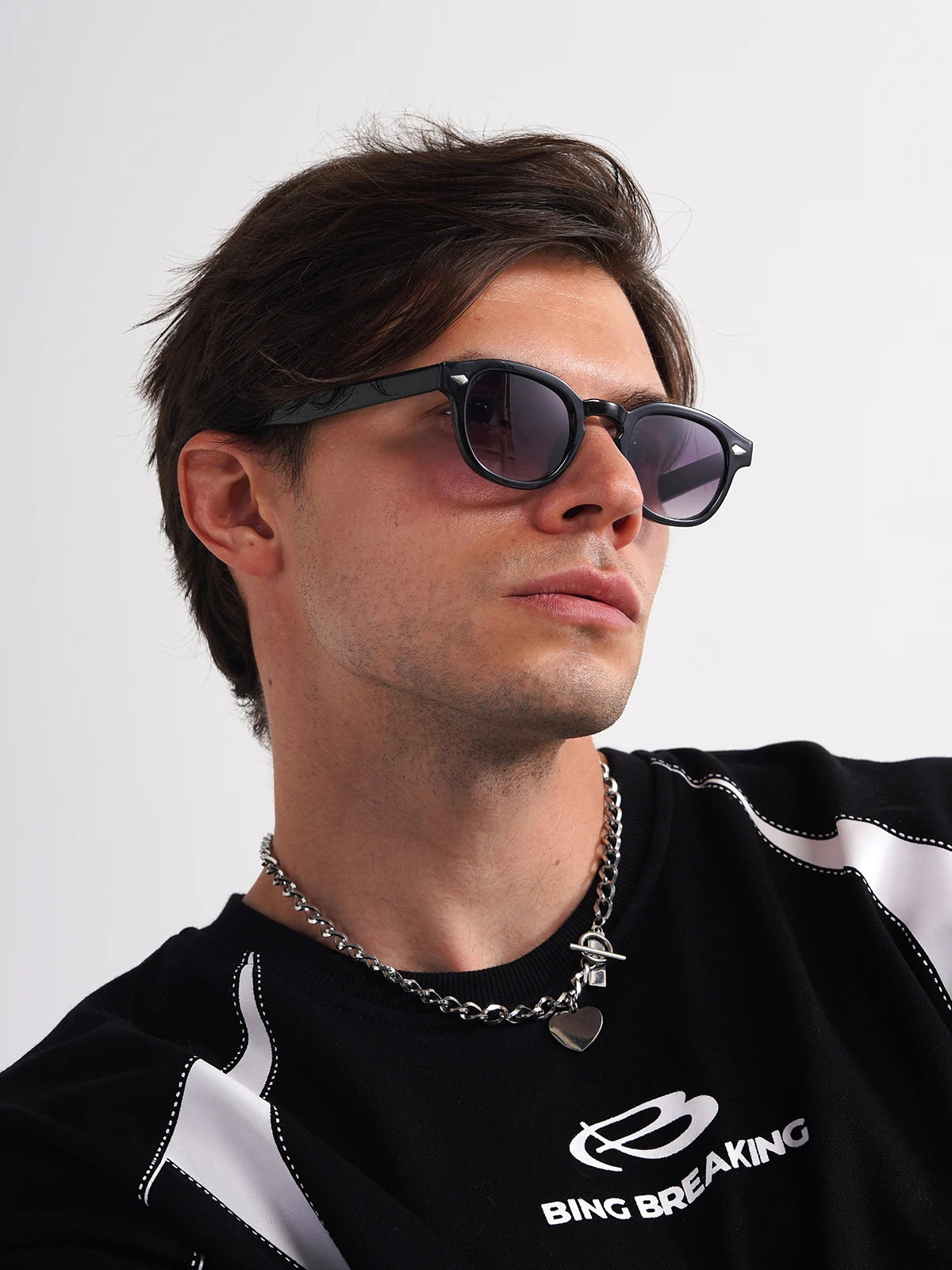 Retro Round Sunglasses | Unisex | UV400 Designer Eyewear | Small Frame Vintage Shades | Steven & Levon